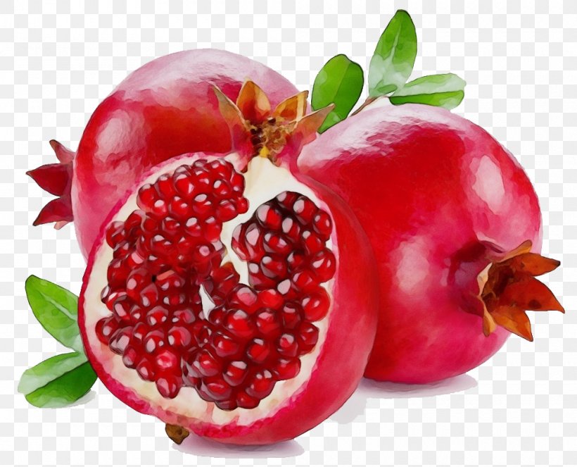 Natural Foods Fruit Pomegranate Berry Food, PNG, 1000x809px, Watercolor, Accessory Fruit, Berry, Food, Fruit Download Free