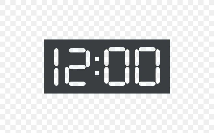 Alarm Clocks Timer Digital Clock Countdown, PNG, 512x512px, Alarm Clocks, Alarm Device, Area, Black And White, Brand Download Free