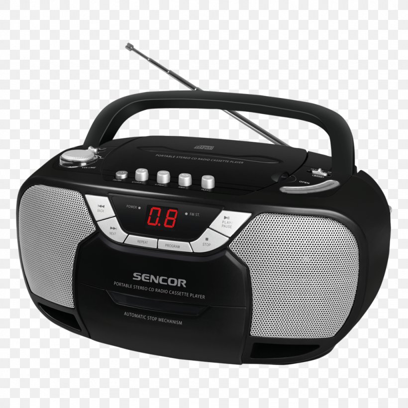 CD Player Boombox Compact Disc Radio Stereophonic Sound, PNG, 1024x1024px, Cd Player, Analog Signal, Boombox, Cdrw, Compact Cassette Download Free