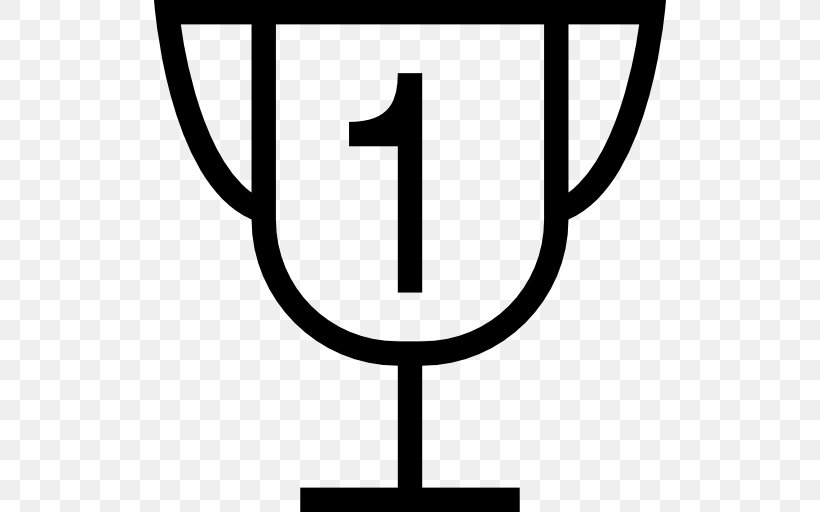 Trophy Prize Award Medal, PNG, 512x512px, Trophy, Award, Banner, Black And White, Competition Download Free