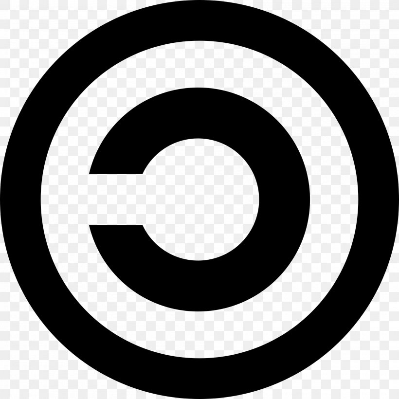 Copyleft License GNU Creative Commons, PNG, 2000x2000px, Copyleft, Area, Black And White, Brand, Computer Software Download Free