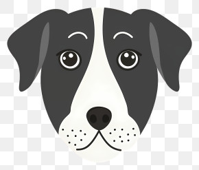 Dog Face - Cartoon Dog Face PNG