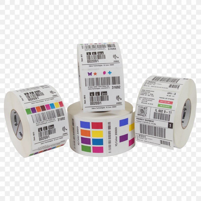 Paper Label Barcode Zebra Technologies Printer, PNG, 959x959px, Paper, Barcode, Color, Consumables, Hardware Download Free