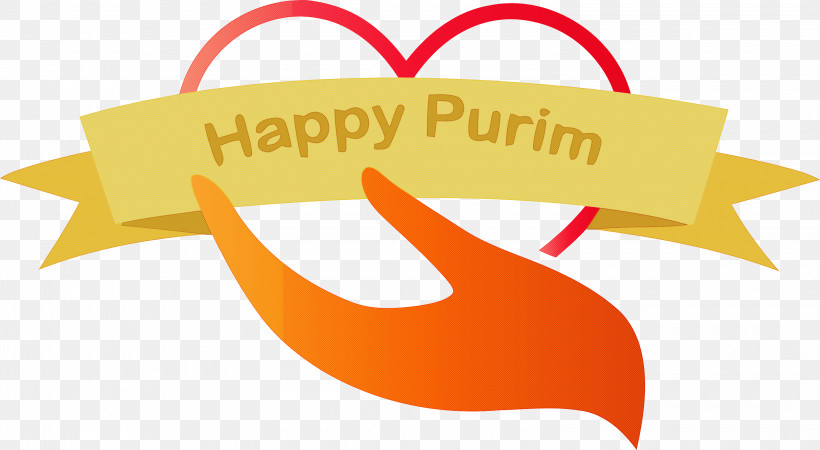 Purim Jewish Holiday, PNG, 3000x1647px, Purim, Holiday, Jewish, Logo, Orange Download Free
