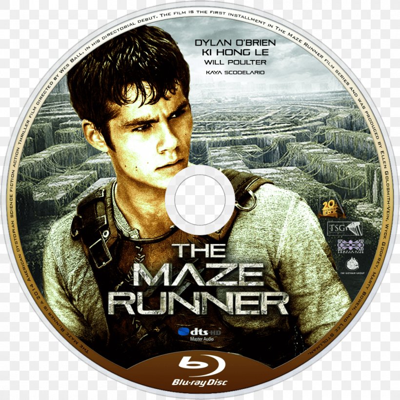 The Maze Runner Blu-ray Disc 0 DVD, PNG, 1000x1000px, 2014, Maze Runner, Bluray Disc, Compact Disc, Disk Image Download Free