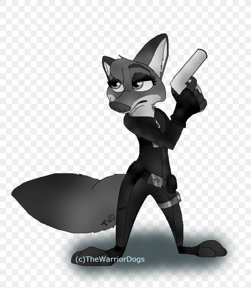 Cat Nick Wilde YouTube Red Fox Canidae, PNG, 1024x1177px, Cat, Animated Cartoon, Animation, Black And White, Canidae Download Free