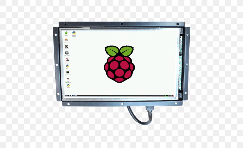 Display Device Touchscreen Raspberry Pi Liquid-crystal Display Computer Monitors, PNG, 500x500px, Display Device, Capacitive Sensing, Computer Monitors, Digital Photo Frame, Electronics Download Free