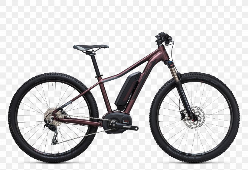 Electric Bicycle Mountain Bike Cube Bikes 29er, PNG, 4800x3300px, Electric Bicycle, Automotive Tire, Bicycle, Bicycle Accessory, Bicycle Drivetrain Part Download Free