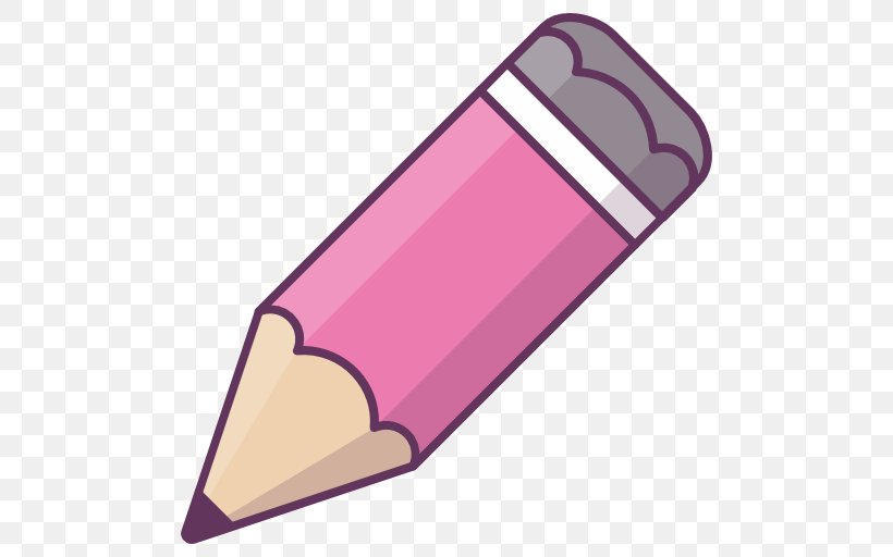 Pencil, PNG, 512x512px, Pencil, Cache, Data, Magenta, Office Supplies Download Free