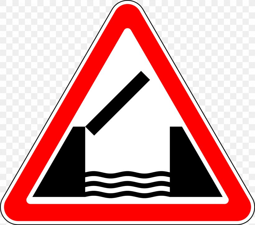 Traffic Sign Warning Sign Moveable Bridge, PNG, 1600x1416px, Traffic Sign, Bascule Bridge, Bridge, Drawbridge, Moveable Bridge Download Free