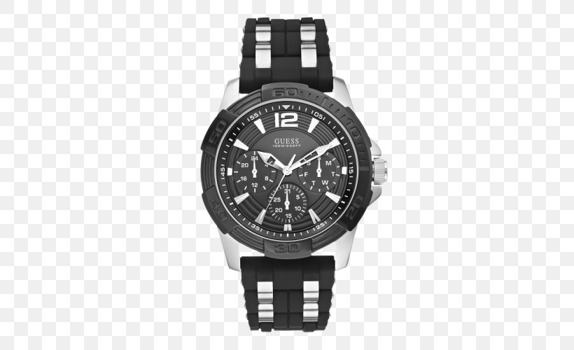 Watch Guess Zenith Chronograph Jewellery, PNG, 500x500px, Watch, Brand, Chronograph, Clock, Fashion Download Free