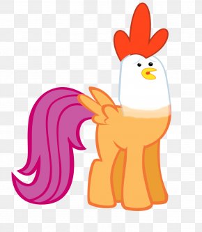 Rooster Head - Rainbow Dash Scootaloo Pinkie Pie Rarity Twilight Sparkle PNG