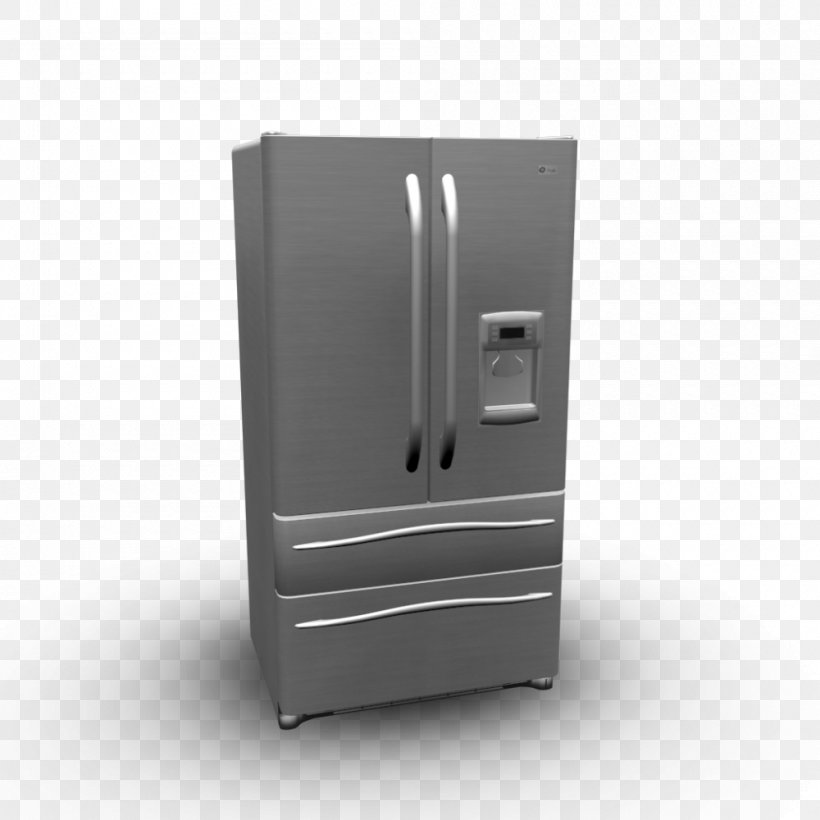Refrigerator File Cabinets Drawer, PNG, 1000x1000px, Refrigerator, Drawer, File Cabinets, Filing Cabinet, Furniture Download Free