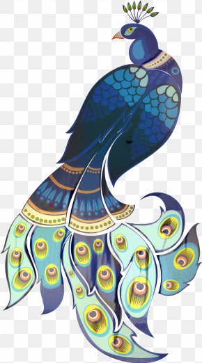 Peafowl Fish - Chicken Cartoon PNG