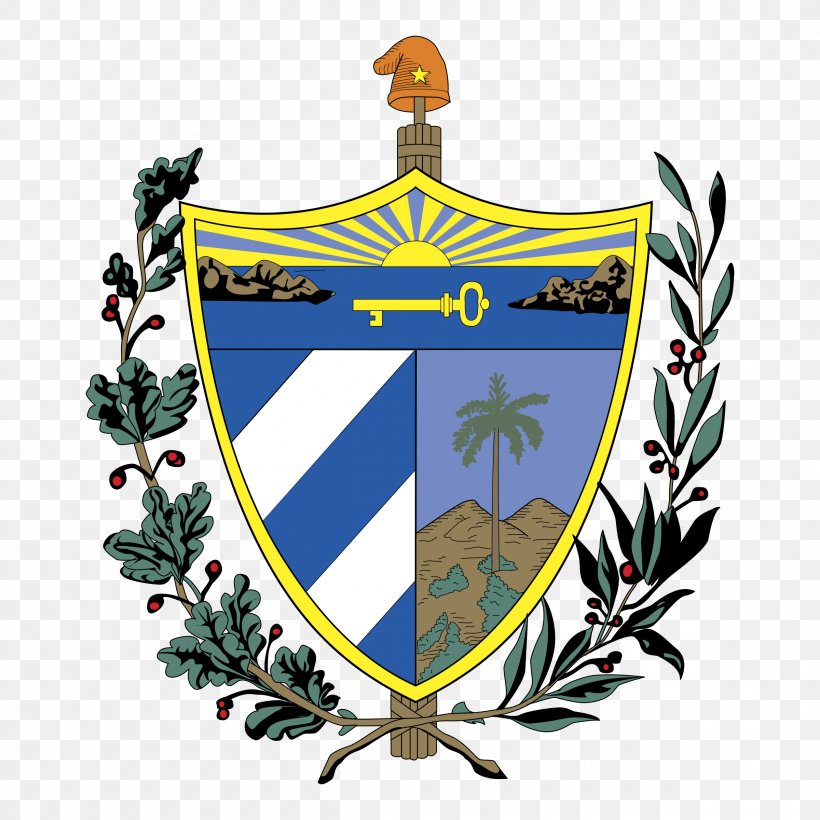 Coat Of Arms Of Cuba Vector Graphics Image, PNG, 2400x2400px, Cuba, Coat Of Arms, Coat Of Arms Of Armenia, Coat Of Arms Of Cuba, Coat Of Arms Of Ecuador Download Free