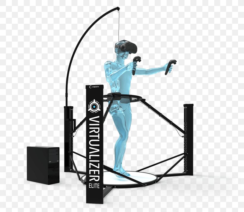 Cyberith Virtualizer Virtual Reality Omnidirectional Treadmill Virtual World, PNG, 800x714px, Cyberith Virtualizer, Omnidirectional Treadmill, Reality, Sports Equipment, Thunderball Download Free