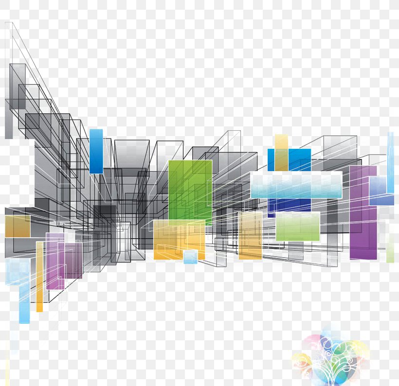 Modern Architecture Mural, PNG, 800x794px, Architecture, Abstract Art, Architect, Architectural Designer, Brand Download Free