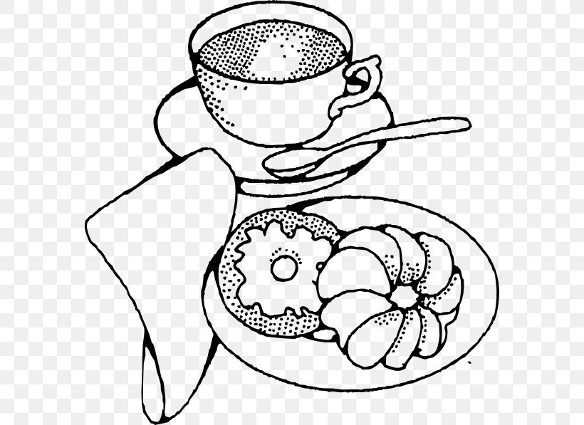 Bagel Breakfast Pancake Brunch Muffin, PNG, 582x597px, Bagel, Art, Artwork, Black And White, Breakfast Download Free