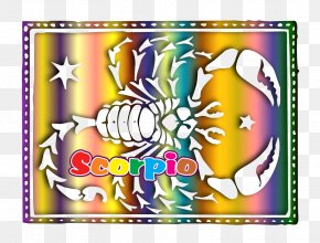 Scorpio Zodiac - Coffee Graphic Design Douchegordijn PNG