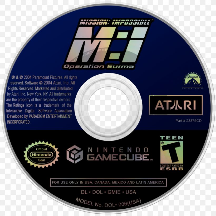Compact Disc GameCube 007: Agent Under Fire Bloody Roar: Primal Fury Wii, PNG, 1280x1280px, Compact Disc, Bloody Roar Primal Fury, Brand, Data Storage Device, Dvd Download Free