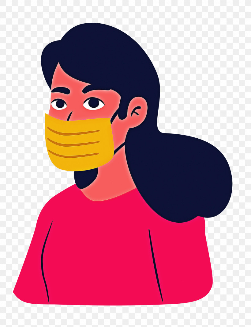 Girl With Mask Girl Mask, PNG, 1923x2500px, Girl, Cartoon, Character, Face, Facial Hair Download Free