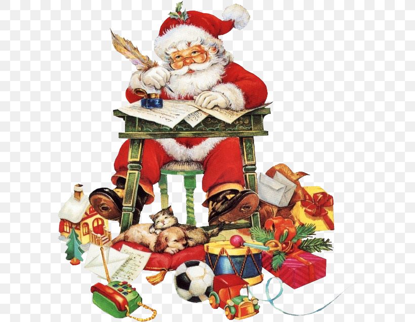 Santa Claus Christmas Gift, PNG, 595x636px, Santa Claus, Christmas, Christmas Decoration, Christmas Eve, Christmas Lights Download Free