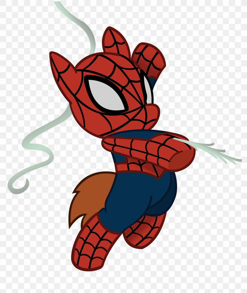 Spider-Man Pony Art Character, PNG, 4000x4747px, Spiderman, Amazing Spiderman, Arm, Art, Cartoon Download Free