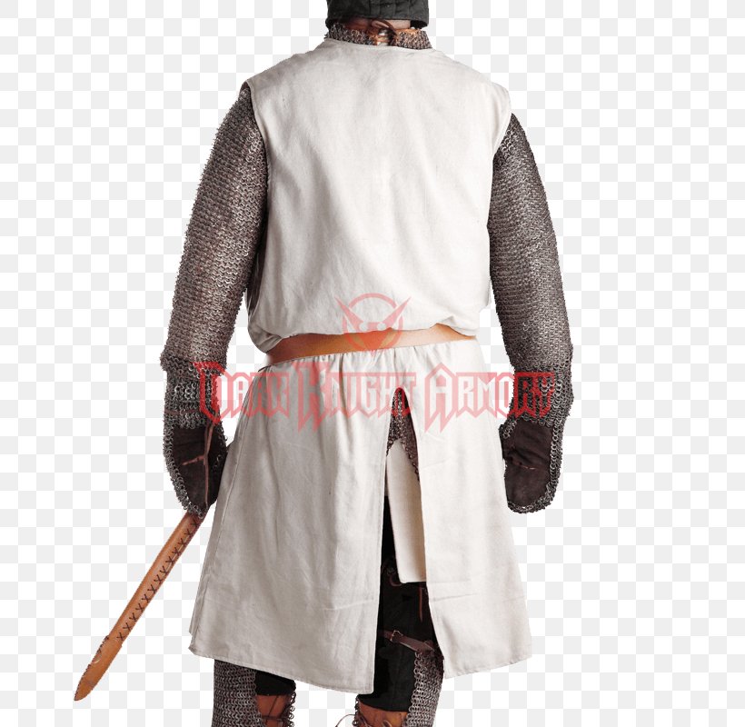 Surcoat Knights Templar Overcoat Helmet, PNG, 800x800px, Surcoat, Clothing, Clothing Accessories, Costume, English Medieval Clothing Download Free