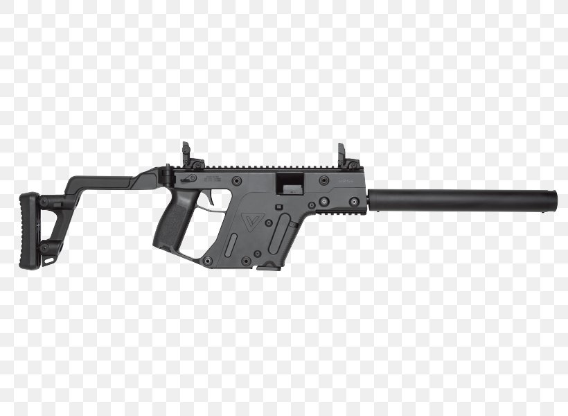 KRISS Vector 9×19mm Parabellum Firearm Carbine Submachine Gun, PNG, 800x600px, Watercolor, Cartoon, Flower, Frame, Heart Download Free