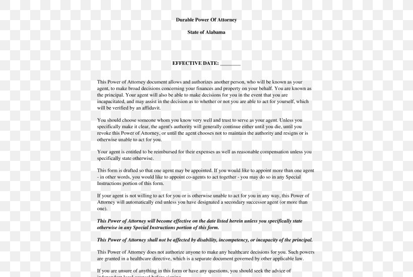 Power Of Attorney Document Lawyer Form Template, PNG, 532x551px, Power Of Attorney, Area, Contract, Document, Form Download Free