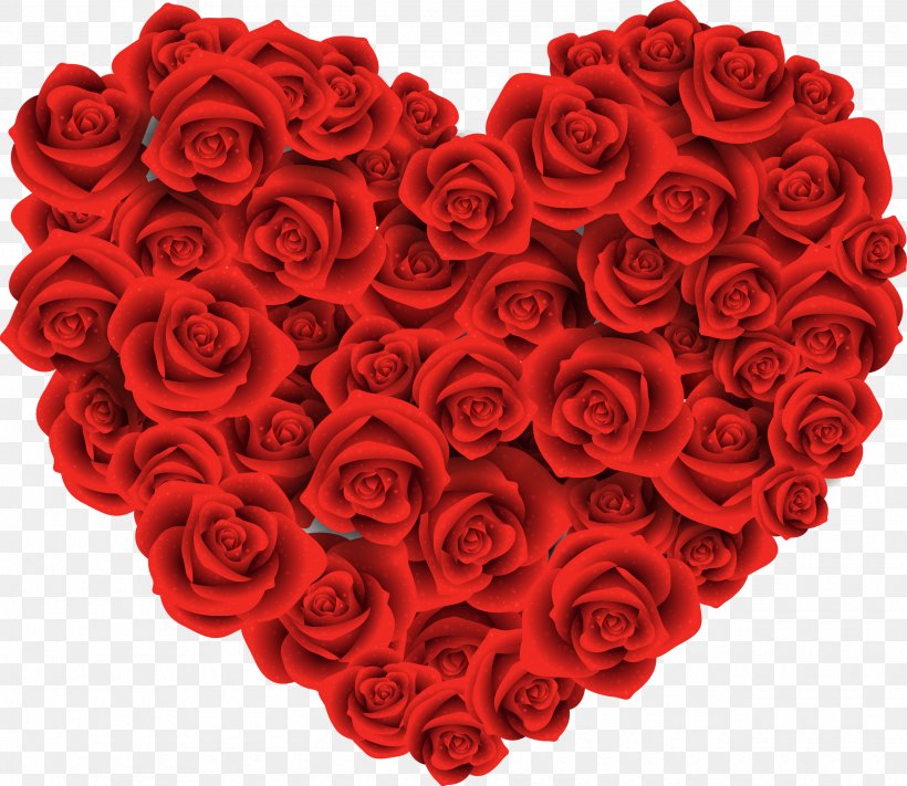Rose Heart Flower Clip Art, PNG, 2500x2169px, Rose, Art, Cut Flowers, Drawing, Floral Design Download Free