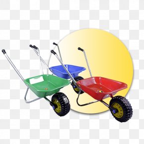 Toy - Wheelbarrow Garden Plastic Hand Tool Toy PNG