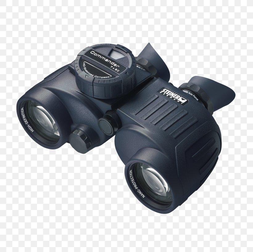 Steiner Commander C 7x50 Steiner Commander Global 7x50 With Compass, PNG, 760x816px, Binoculars, Binoculars Steiner Skyhawk 30 Black, Hardware, Military, Navy Download Free