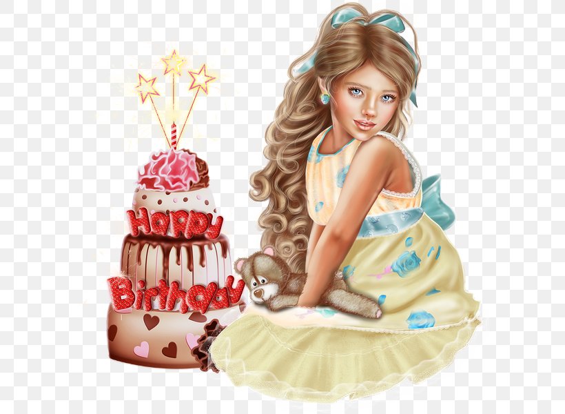 Birthday Cake Torte Child Doll, PNG, 600x600px, Watercolor, Cartoon, Flower, Frame, Heart Download Free