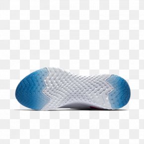 Nike - Blue Nike Flywire Sneakers Shoe PNG