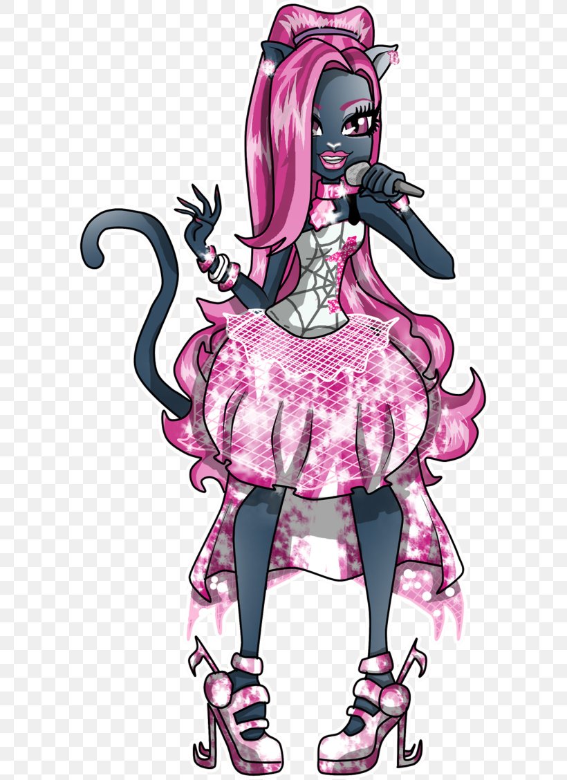 Monster High Friday The 13th Catty Noir Doll Toy Mattel, PNG, 600x1128px, Watercolor, Cartoon, Flower, Frame, Heart Download Free