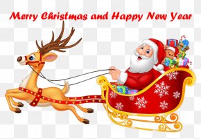 Reindeer - Reindeer Santa Claus NORAD Tracks Santa Christmas Royalty-free PNG