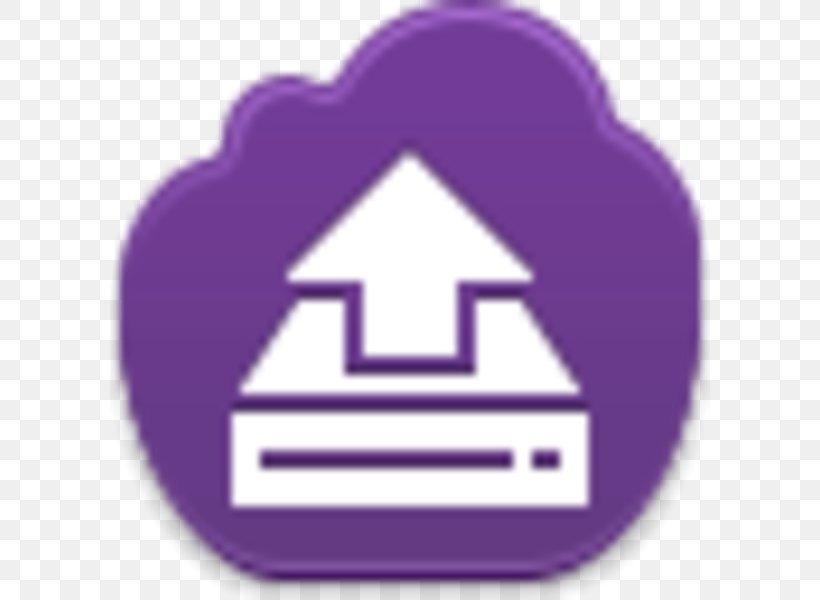 Clip Art Image, PNG, 600x600px, Upload, Area, Brand, Purple, Symbol Download Free