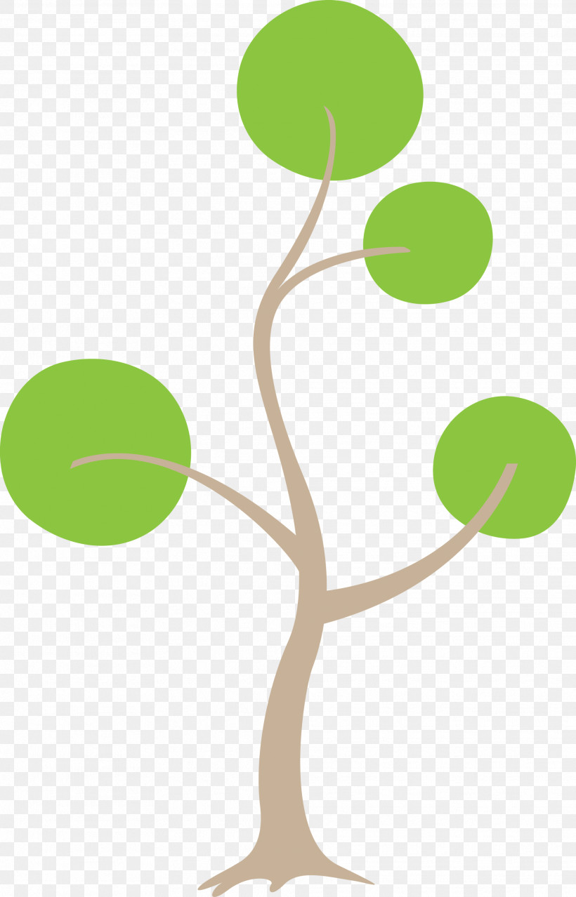 Green Leaf Tree Plant Plant Stem PNG