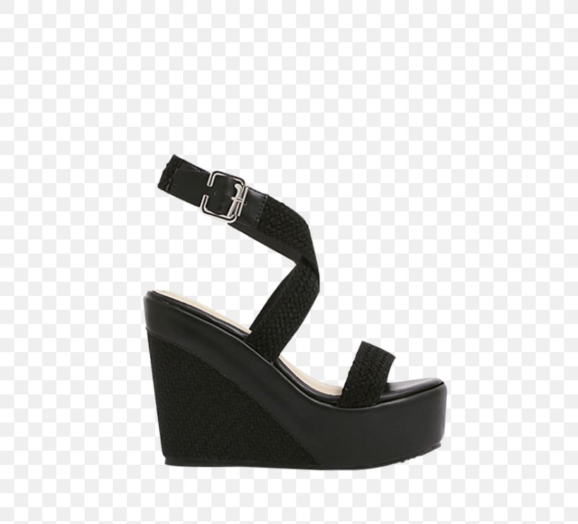 Sandal High-heeled Shoe Footwear Fashion, PNG, 558x744px, Sandal, Black, Black M, Cartoon, Fashion Download Free