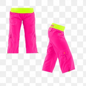 Zumba - Capri Pants Cargo Pants Pink Jeans PNG