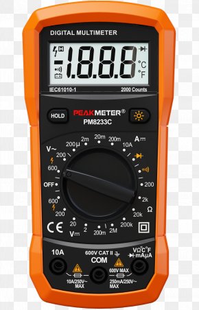 Digital Multimeter Voltmeter Direct Current Current Clamp PNG