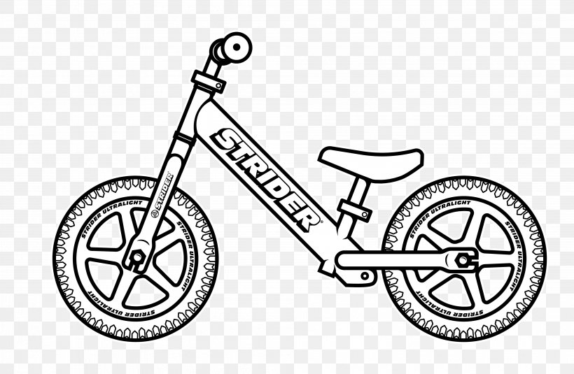 Balance Bicycle Cycling Logo Mountain Bike, PNG, 3986x2601px, Bicycle, Area, Artwork, Auto Part, Balance Bicycle Download Free