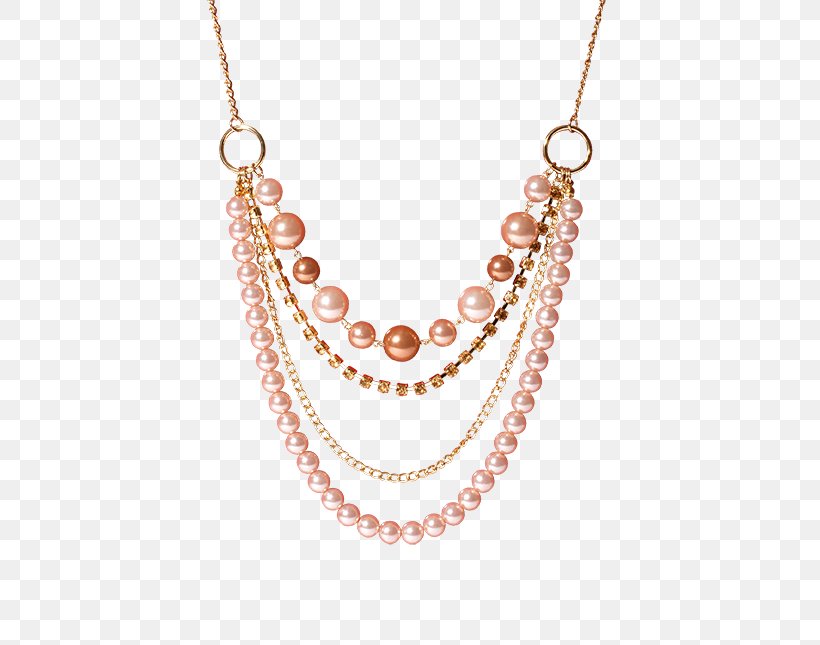 Necklace Earring Pearl Clothing Accessories Jewellery, PNG, 645x645px, Necklace, Bead, Bijou, Body Jewelry, Bracelet Download Free