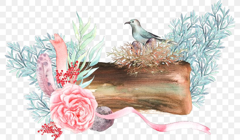 Bird Clip Art Flower Image, PNG, 790x480px, Bird, Color, Feather, Flora, Floral Design Download Free