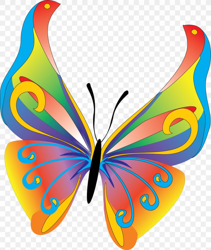 Butterfly Clip Art Openclipart Free Content Image, PNG, 845x1000px, Butterfly, Brushfooted Butterflies, Brushfooted Butterfly, Document, Drawing Download Free