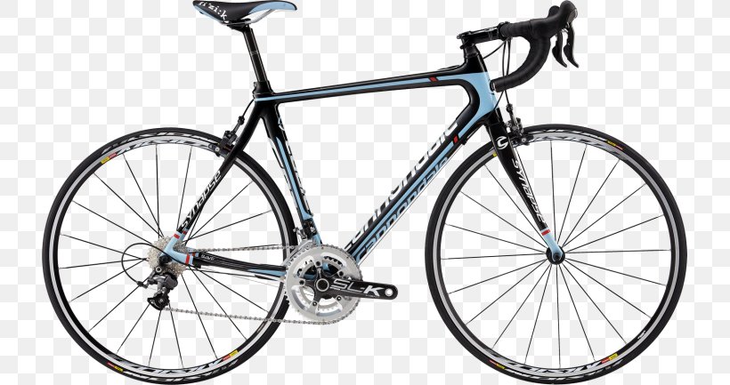 Cannondale Bicycle Corporation Cycling Cannondale Synapse 5 Road Bike Cannondale Synapse Sora, PNG, 725x433px, Bicycle, Bicycle Accessory, Bicycle Drivetrain Part, Bicycle Fork, Bicycle Frame Download Free