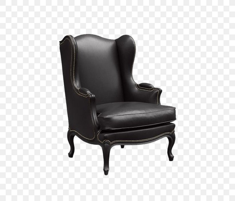 Eames Lounge Chair Wing Chair Couch Furniture, PNG, 700x700px, Eames Lounge Chair, Black, Chair, Club Chair, Comfort Download Free