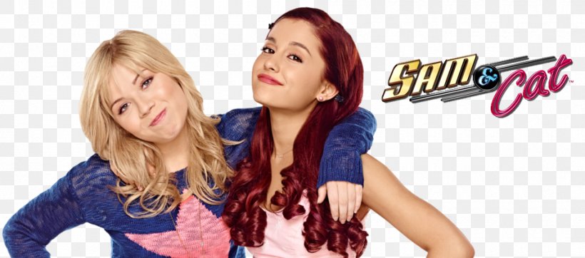 Jennette McCurdy Sam & Cat Cat Valentine Sam Puckett Nickelodeon, PNG, 950x420px, Watercolor, Cartoon, Flower, Frame, Heart Download Free