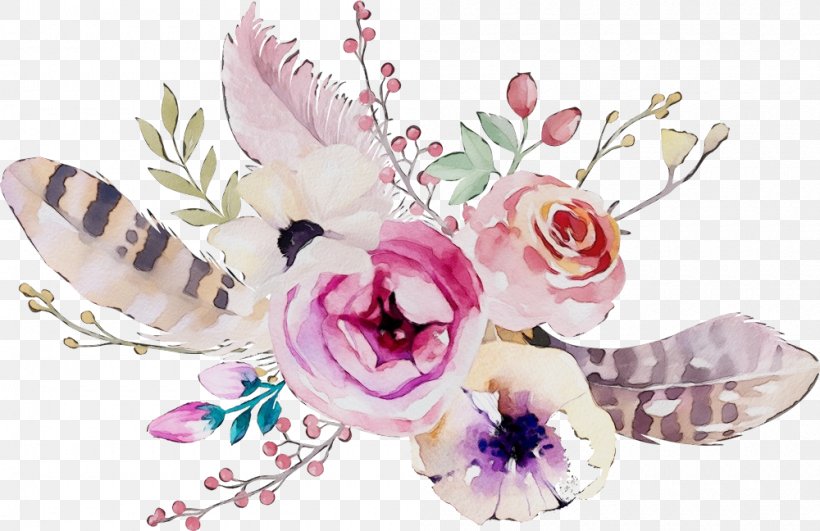 Rose, PNG, 1000x648px, Watercolor, Anemone, Cut Flowers, Flower, Flowering Plant Download Free
